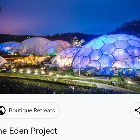Cornwall Palma Villa: Luxurious Eden Project Retreat With Garden Views St Austell